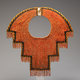Collar made of shell and black stone beads (12th-14th century Peru, Chimú)
